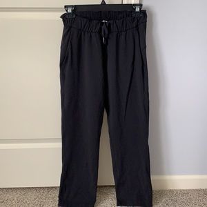 Black Cropped Pants Lululemon
